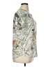 Christopher & Banks Print Silver Short Sleeve T-Shirt Size XL - photo 4
