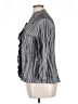 Agora Metallic Silver 3/4 Sleeve Blouse Size XL - photo 5