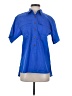 J.Crew 100% Cotton Blue Short Sleeve Button-Down Shirt Size XS - photo 1