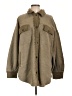Free People Tan Green Coat Size L - photo 1