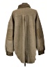 Free People Tan Green Coat Size L - photo 2