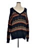 Sundance Stripes Blue Pullover Sweater Size XL - photo 1