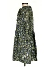 Zara Basic Print Green Casual Dress Size S - photo 5