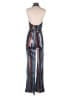 Wow Couture Metallic Blue Jumpsuit Size S - photo 2