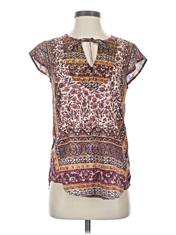 Lucky Brand Short Sleeve Blouse (view 1)