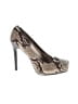 Gianni Bini Animal Print Gray Heels Size 9 - photo 1
