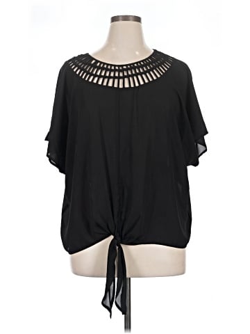 Maurices Short Sleeve Blouse (view 1)