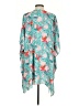 Buddy Love 100% Polyester Tropical Teal Casual Dress Size Sm - Med - photo 2
