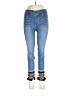 Chico's Stripes Blue Jeans Size Lg (2) - photo 1