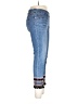 Chico's Stripes Blue Jeans Size Lg (2) - photo 4