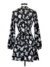 Ann Taylor LOFT 100% Polyester Black Casual Dress Size 00 (petite) - photo 2
