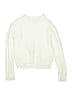 Crewcuts Outlet 100% Cotton White Pullover Sweater Size 8 - 9 - photo 2