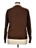 J.Crew 100% Cashmere Brown Cashmere Pullover Sweater Size XL - photo 2