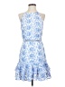 Keepsake 100% Polyester Paisley Blue Cocktail Dress Size S - photo 1