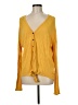 Forever 21 100% Rayon Yellow Long Sleeve Blouse Size M - photo 1