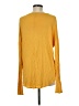 Forever 21 100% Rayon Yellow Long Sleeve Blouse Size M - photo 2