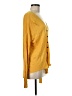 Forever 21 100% Rayon Yellow Long Sleeve Blouse Size M - photo 4