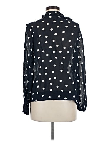 Ganni Long Sleeve Blouse (view 2)