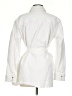 7 For All Mankind White Trenchcoat Size S - photo 2