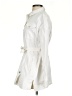 7 For All Mankind White Trenchcoat Size S - photo 5