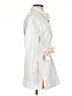 7 For All Mankind White Trenchcoat Size S - photo 4