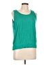 AB Studio 100% Rayon Green Sleeveless Top Size L - photo 1