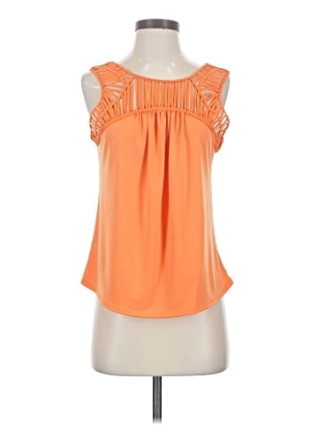 Espresso Sleeveless Blouse (view 1)