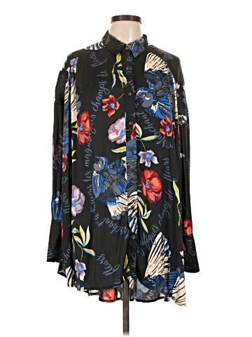Free People Long Sleeve Blouse (view 1)
