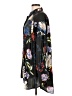 Free People 100% Polyester Floral Black Long Sleeve Blouse Size L - photo 5