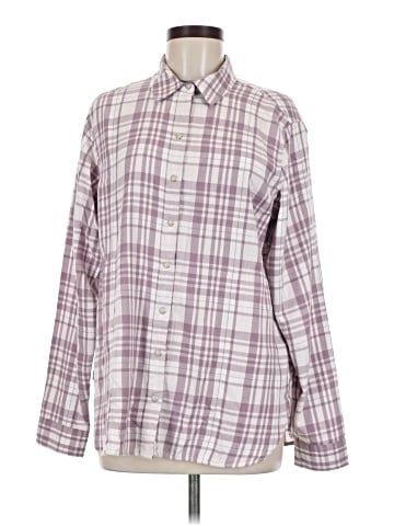 Jachs Girlfriend Long Sleeve Button-Down Shirt (view 1)