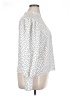 Carolina Belle 100% Polyester Polka Dots Ivory Long Sleeve Blouse Size XL - photo 4
