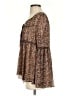 Buddy Love 100% Polyester Brown Long Sleeve Blouse Size S - photo 5