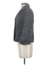 Ann Taylor Factory 100% Polyester Tweed Gray Blazer Size 4 Petite - photo 5