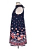 No Boundaries Paisley Blue Casual Dress Size XL - photo 5