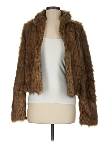 Abercrombie & Fitch Faux Fur Jacket (view 1)