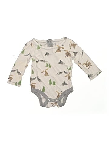 Burt's Bees Baby Long Sleeve Onesie (view 1)