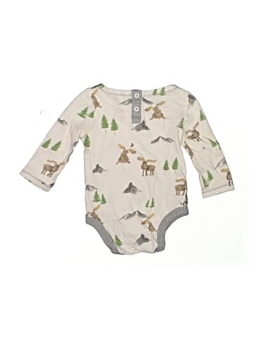 Burt's Bees Baby Long Sleeve Onesie (view 2)