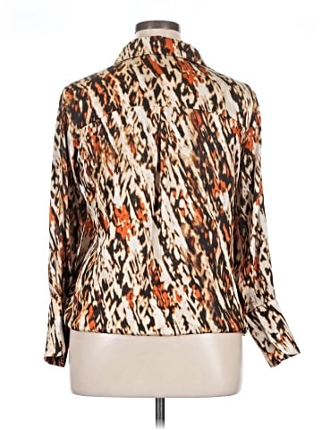 Worthington Long Sleeve Blouse (view 2)