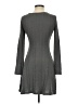 Shein Chevron-herringbone Gray Casual Dress Size 2 - photo 2