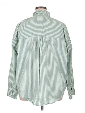 American Eagle Outfitters Long Sleeve Button-Down Shirt (view 2)