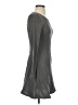 Shein Chevron-herringbone Gray Casual Dress Size 2 - photo 4