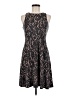 Athleta Animal Print Black Cocktail Dress Size M - photo 1