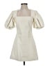 FRAME 100% Leather Ivory Casual Dress Size XS - photo 1