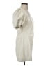 FRAME 100% Leather Ivory Casual Dress Size XS - photo 4