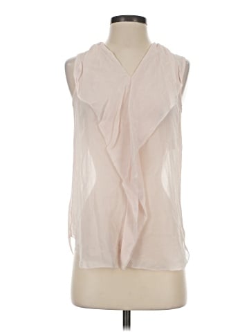 Babaton Sleeveless Silk Top (view 1)