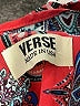 verse 100% Polyester Red Sleeveless Blouse Size XXL - photo 7