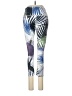 Apana Graphic Blue Leggings Size M - photo 2