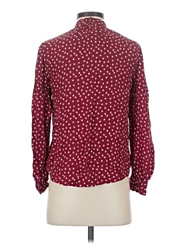 Rebecca Taylor Long Sleeve Silk Top (view 2)
