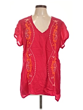 Johnny Was Short Sleeve Blouse