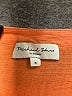 Michael Stars 100% Cotton Orange Sleeveless Blouse Size Sm (0) - photo 7
